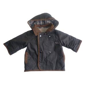 Minisu Infant Boy Girl Jacket Hooded quilted 12‎ months Trendy Waterproof